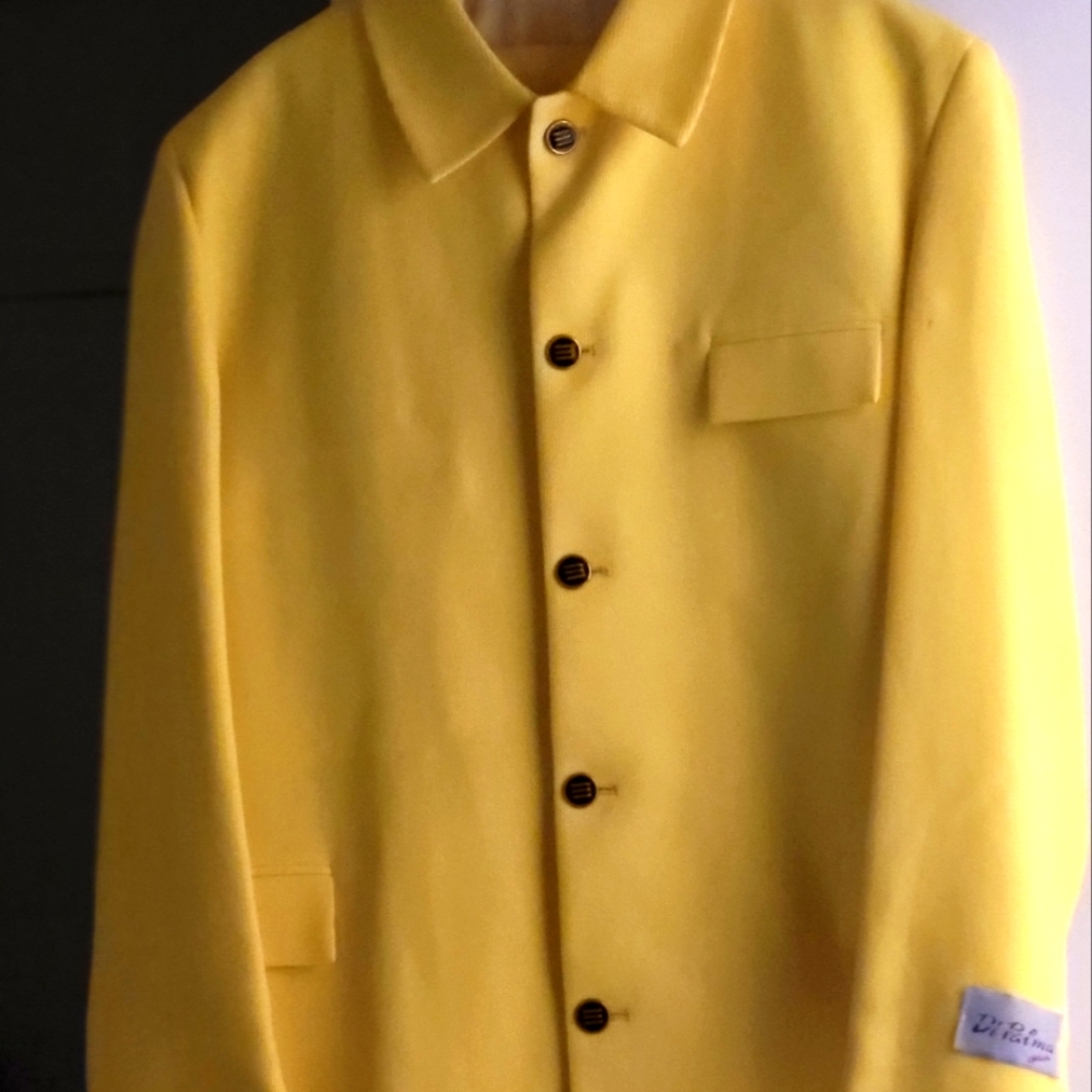 2-Piece Mens Dress Suit Design by Di Palma. Straight leg, WAIST 34" LENGHT 32"